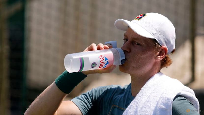 Sinner says he feels better before Wimbledon after French Open heat woes