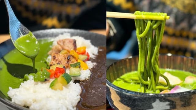 抹茶咖喱　“浓浓”味道你能想象得到吗？