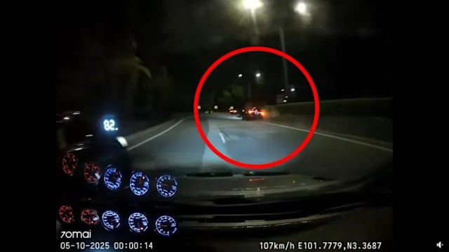 疑在云顶山路飙车翻覆 马国司机协助警方调查