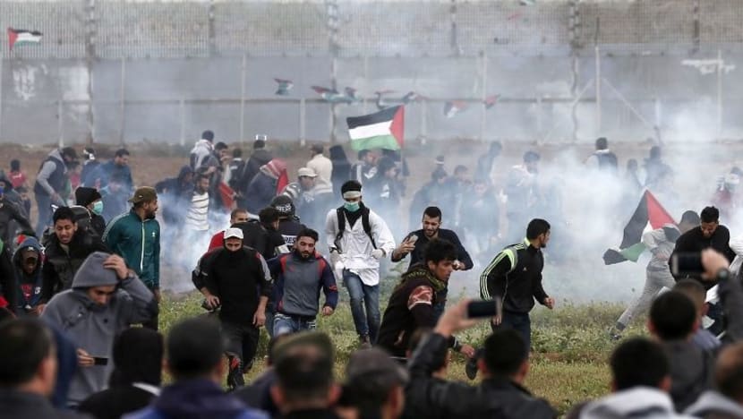Ribuan warga Palestin himpun di sempadan Gaza tanda setahun bantahan