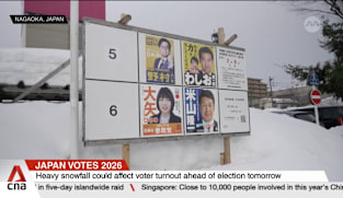 Japan votes: Residents brace for more heavy snow ahead of snap election  
