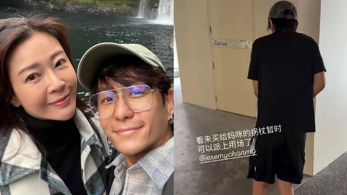 Actor Jeremy Chan says his back injury was so severe that wife Jesseca Liu had to help him get dressed