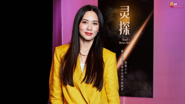 郭妃丽客串《灵探》过戏瘾　曝老公对杀人戏的反应