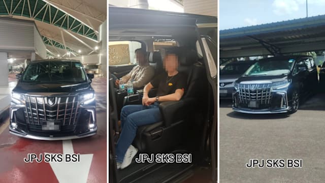 被指无照经营载客服务 狮城休旅车入境新山时被扣