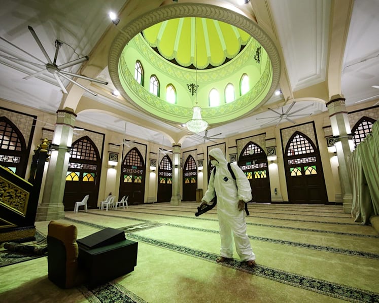 Muis lists mosques visited by Covid-19 patients, urges other visitors to seek medical help if unwell