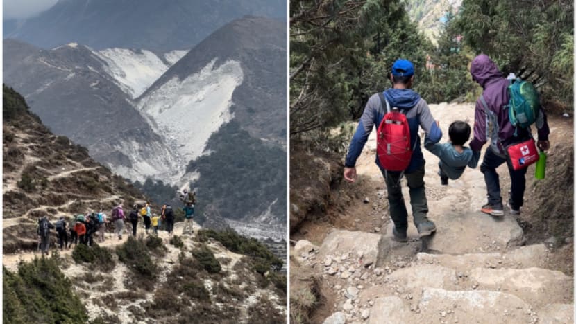 Globe-trotting Singapore family responds to critics after 4-year-old son fell ill during trek to Mount Everest's base camp 