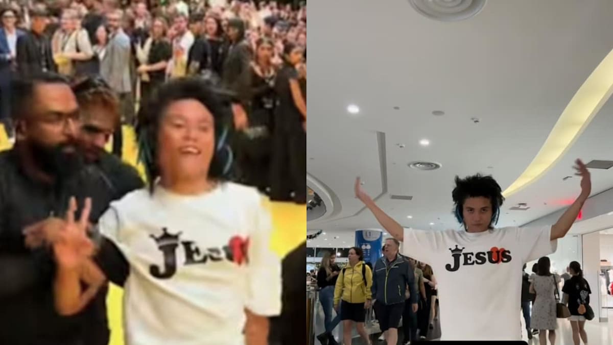 Man who rushed Ariana Grande at Wicked: For Good event in Singapore brags ‘I’m free’ after being removed from venue