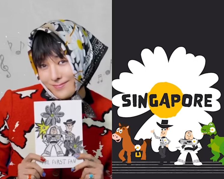 G-Dragon 'rombak' Woody dan Buzz lewat Peaceminusone x Toy Story, buka 'pop-up' di Singapura
