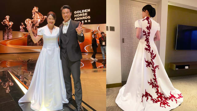 【金马59】请当年婚纱设计师打造战袍　洪慧芳交代：不要太性感