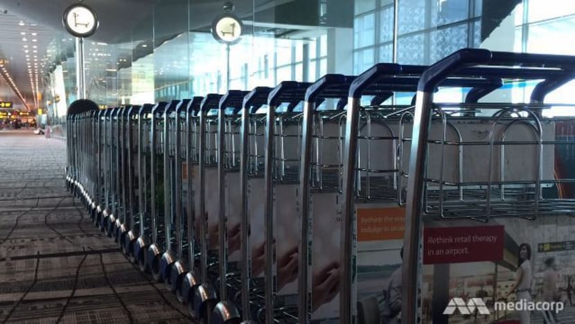 At Changi Airport, a smarter way to get trolleys into travellers’ hands