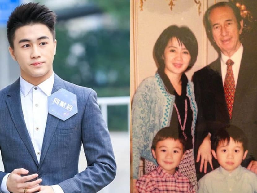 My dad once told me that I shouldn’t let others bully me,  he said after netizens criticise him for updating his bio shortly after the casino king's passing.