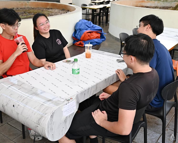 A table that cleans itself? Food centre operators turn to tech as cleaners become harder to find