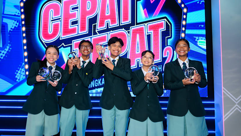 Sekolah Menengah Ang Mo Kio Juara Kuiz Cepat Tepat 2.0