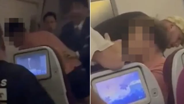英国男大闹航班 失控拆飞机厕所再打空服员