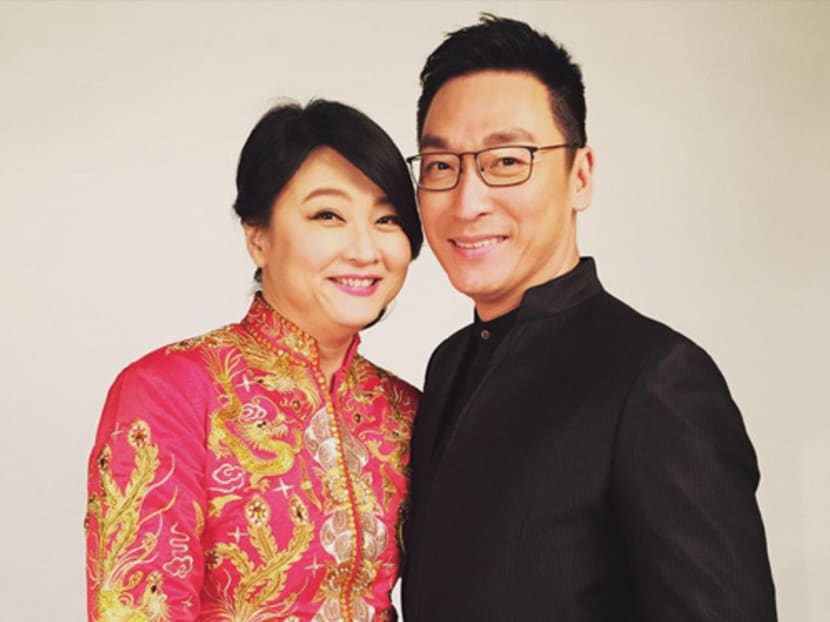Chen Li Ping, Rayson Tan take first ‘wedding photos’ 17 years after tying the knot