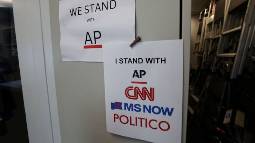 US judge weighing Trump's White House ban on media outlets