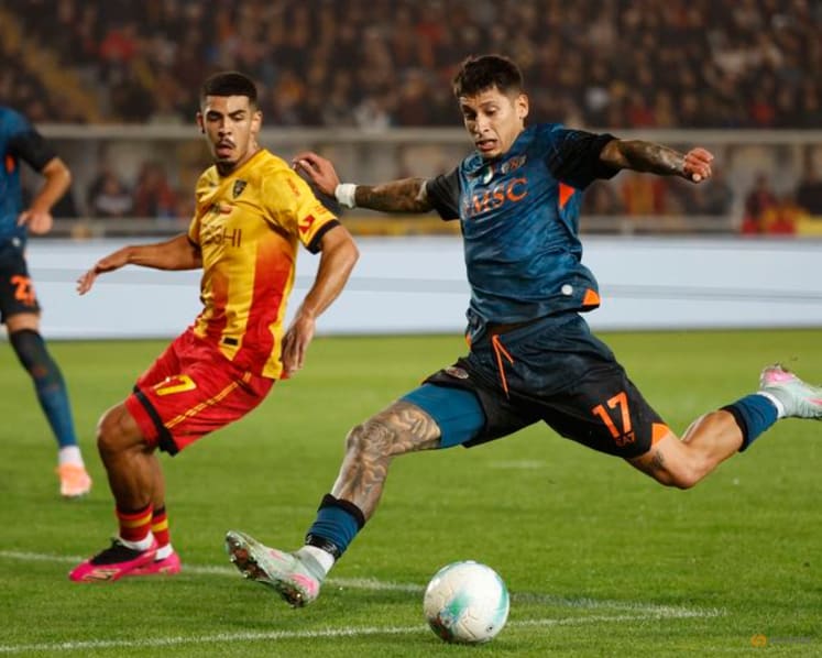 Resilient Napoli edge Lecce to go three points clear