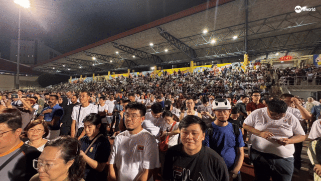 【GE2025】群众大会开跑 公众蜂拥到现场感受气氛