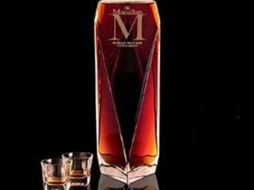 The record-breaking Imperiale 6-litre decanter version of the Macallan M.