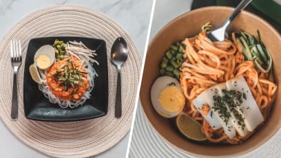 Addictive Halal Thai Dry “Laksa” With Fish Gravy By Retrenched Courier & Wife