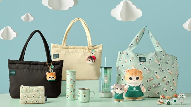 Mofusand猫咪变身Starbucks barista！疗愈生活的超萌联名系列8月登场