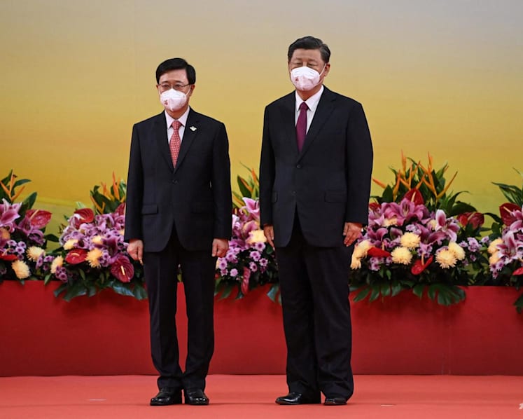 Hong Kong's former security chief John Lee sworn in as city's new leader