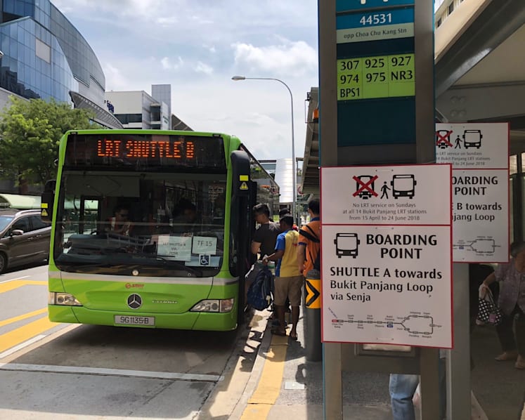 Bukit Panjang residents well-prepared for first full-day LRT closure