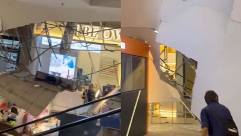 Langit-langit mal di Johor yang populer dengan warga asing runtuh, tidak ada korban luka Langit-langit mal di Johor yang populer dengan warga asing runtuh, tidak ada korban luka