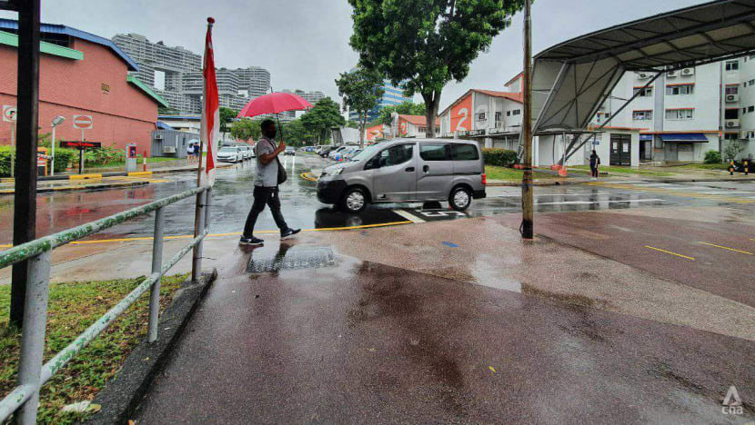 Widespread thundery showers over most parts of Singapore for rest of November