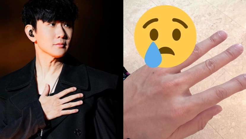 "I Wish I Had A Cooler Story To Tell": JJ Lin Injures Pinky Finger While Trying To Save A Glass Bottle From Falling "I Wish I Had A Cooler Story To Tell": JJ Lin Injures Pinky Finger While Trying To Save A Glass Bottle From Falling