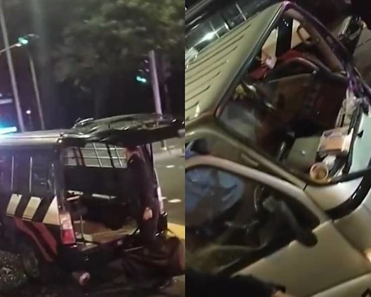 17 people, including 5 police officers, injured after accident between police van and lorry