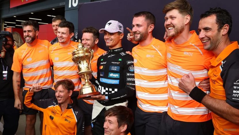 Norris revels in emotional first home win Norris revels in emotional first home win