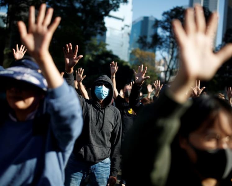 'Glory to Hong Kong' banned by appeals court judging it a 'weapon'