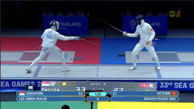 我国击剑队连摘两金 金牌总数创历届新高