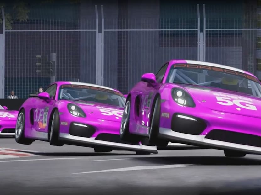 Orchard Road reimagined, thanks to this 5G-powered virtual racing championship 