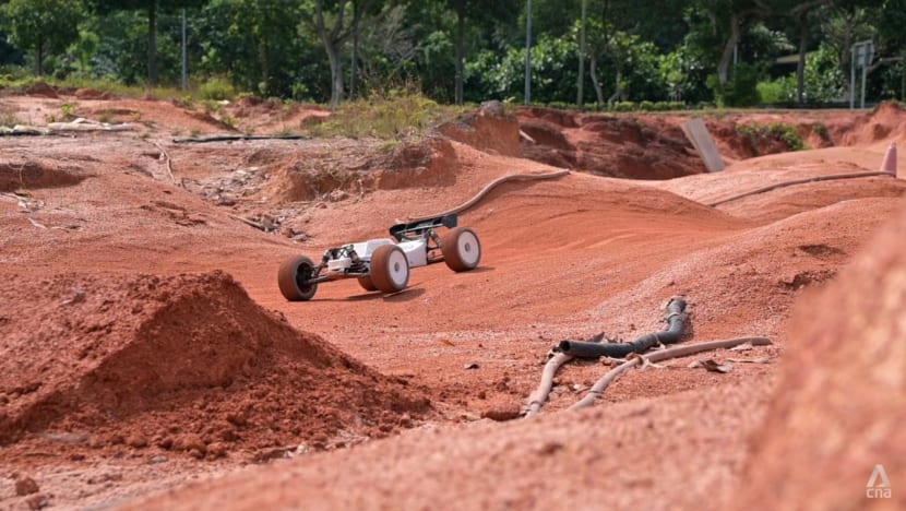 At Woodlands remote controlled car enthusiasts find a rare space to race their stress away CNA