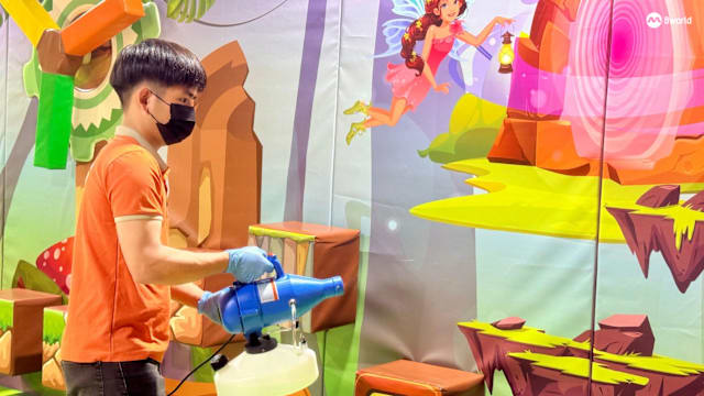 室内儿童游乐场等设施加强预防麻疹措施 增消毒频率