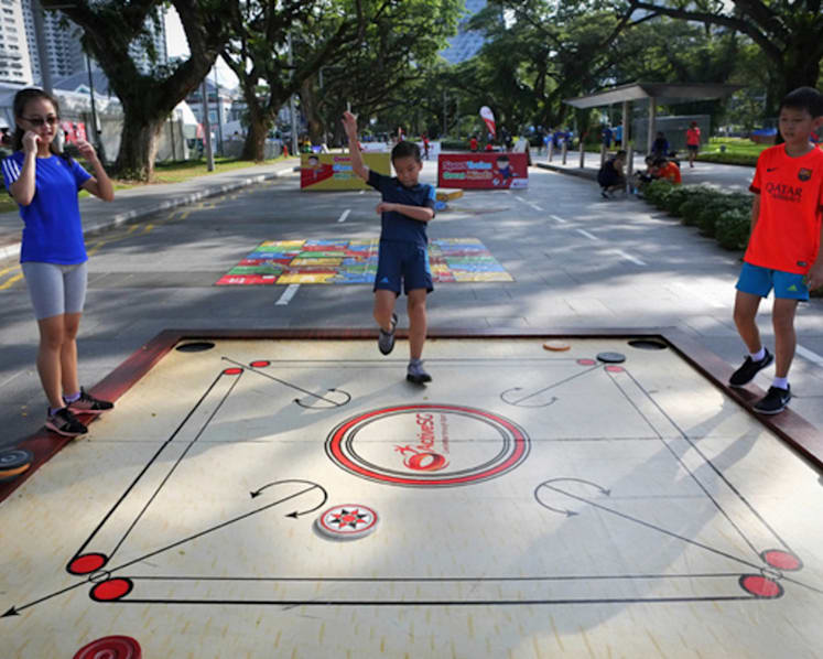 Singaporeans get set to sweat as bigger GetActive kicks off
