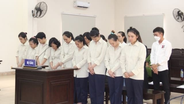  涉嫌贩卖亲身骨肉 越南八名女子被控上法庭 