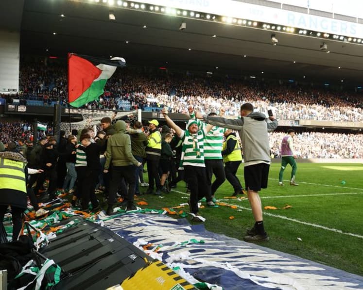 Fans clash after Celtic beat Rangers in Scotland's 'Old Firm' derby
