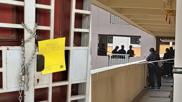 两阿叔刀棍相向酿命案 邻居：电梯到单位外都有血迹
