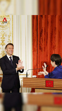 Macron, Takaichi strike 'Dragon Ball' pose following news conference