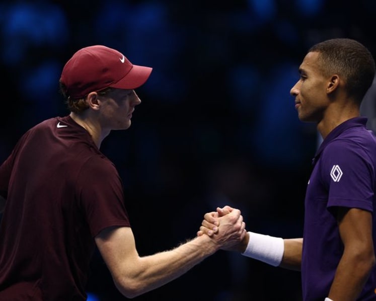 Sinner storms past Auger-Aliassime to begin ATP Finals defence