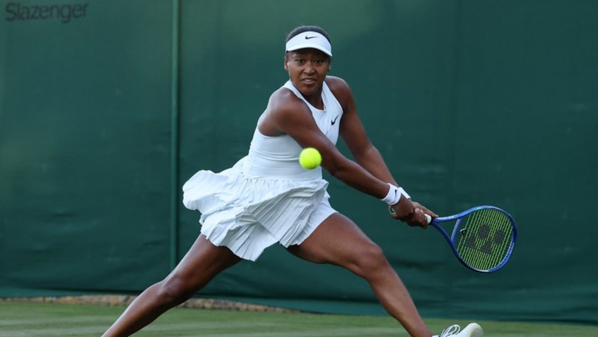 Osaka overcomes spirited Gibson to reach Wimbledon second round