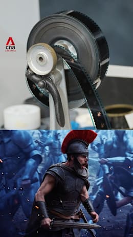 Shaw Theatres' old school film projectors for The Odyssey