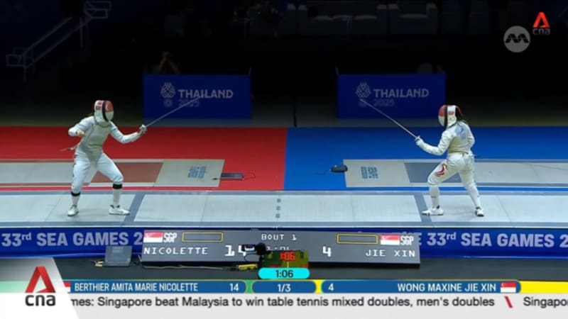 SEA Games: Singapore fencers clinch four out of six individual golds