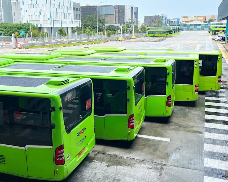 LTA to roll out AI system using bus cameras to detect bus lane encroachments, road defects LTA to roll out AI system using bus cameras to detect bus lane encroachments, road defects
