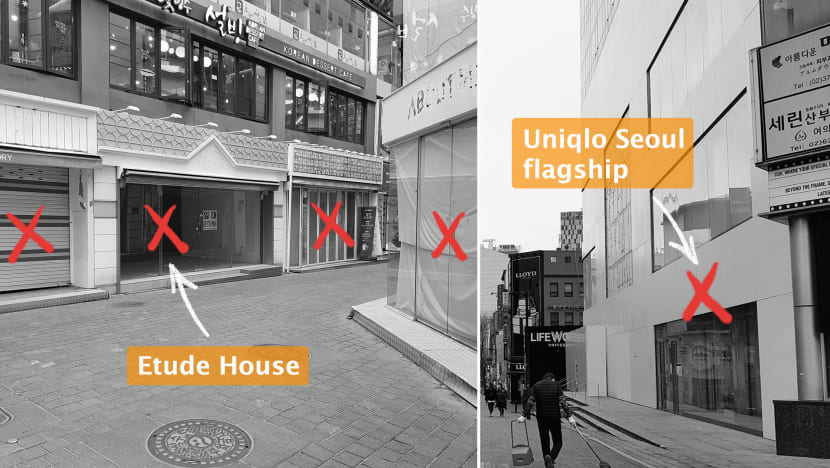 Viral Photos Show Myeongdong Ghost Town With Many Popular Shops Closed