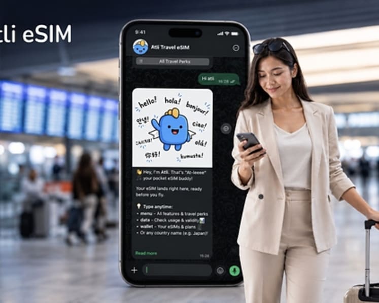 Y Combinator Alum Launches Atli, an AI-Powered Travel eSIM Built Into WhatsApp