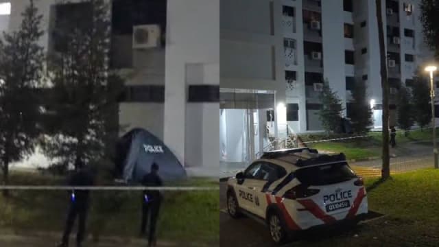 武吉巴督疑似发生坠楼案 警方封锁现场